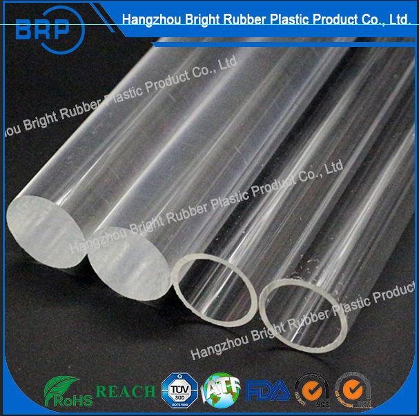 Colorful Exterior Sandblasted Or Frosted Acrylic Tube